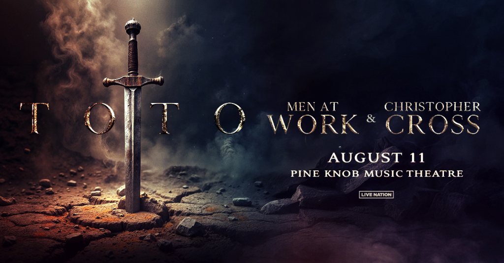 Toto 2025 Tour Pink Knob Music Theatre August 11 WRQNFM